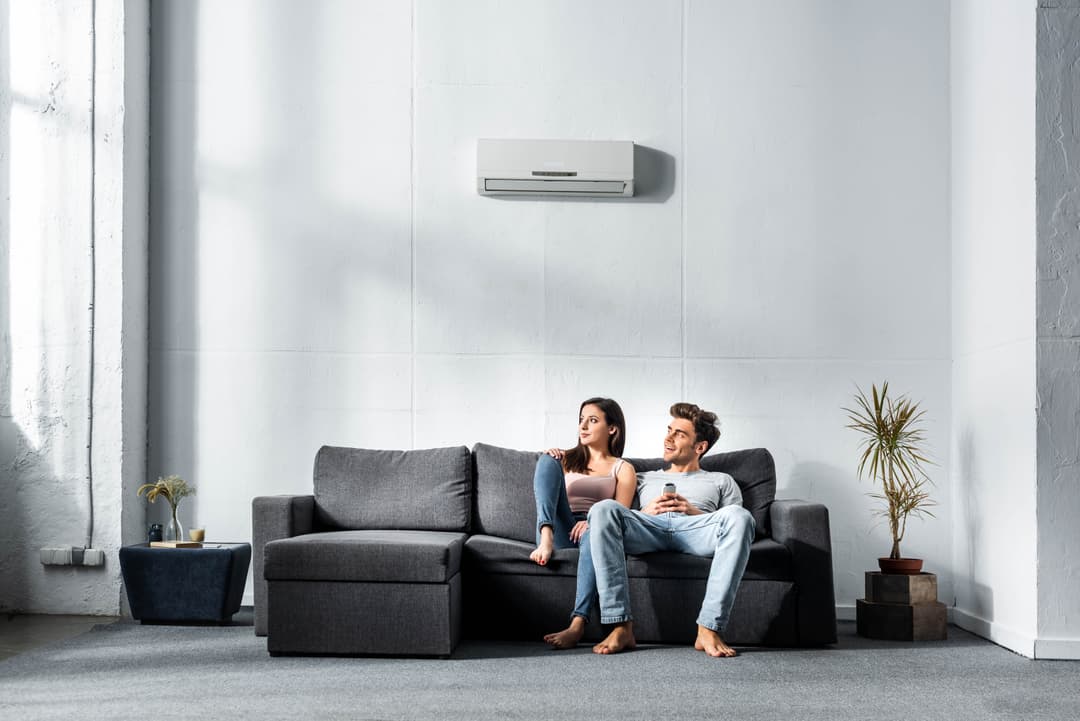 Airco woonkamer