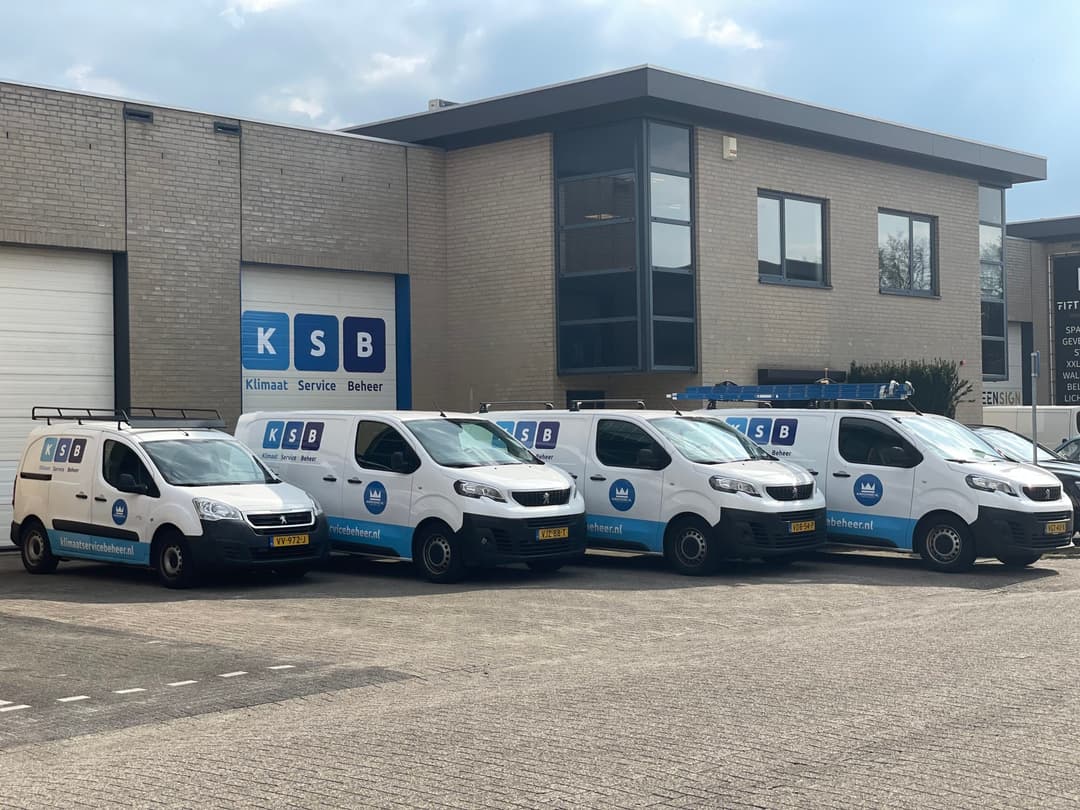 Buitenunits van een airco-installatie
